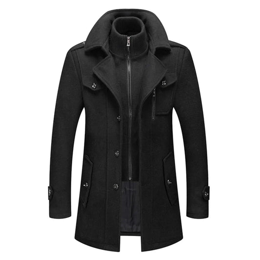 MAXIMILIAN | ELEGANTE ABRIGO DE INVIERNO PARA HOMBRE